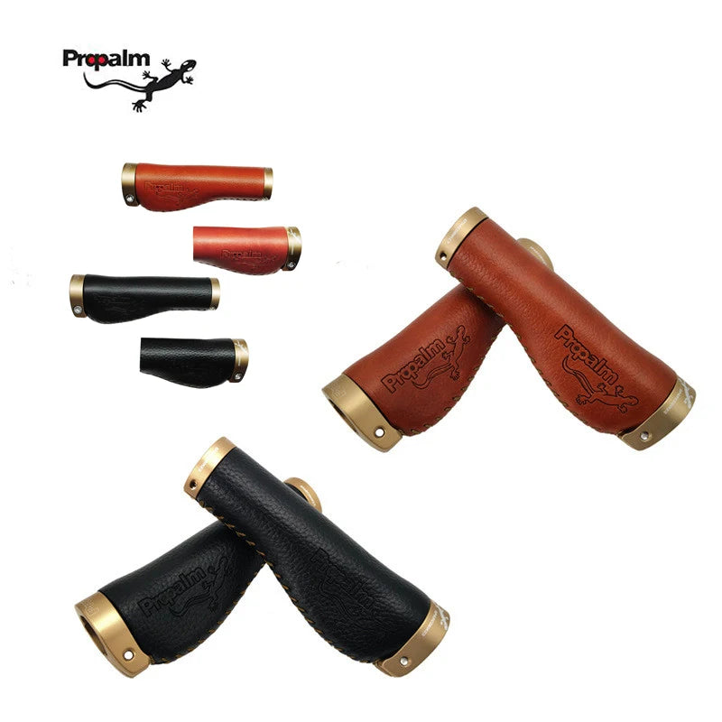 Brompton Leder Lenkergriffe - Ergonomisches Lock-On Design