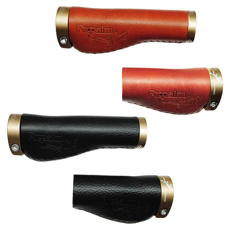 Brompton Leder Lenkergriffe - Ergonomisches Lock-On Design