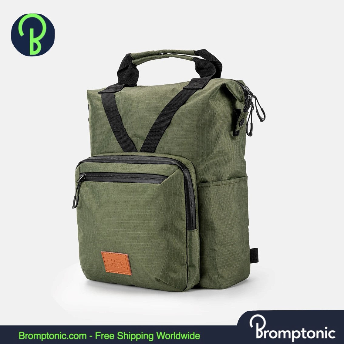 Brompton Folding Bike Backpack 11.5L – Multifunctional Zipper Bag