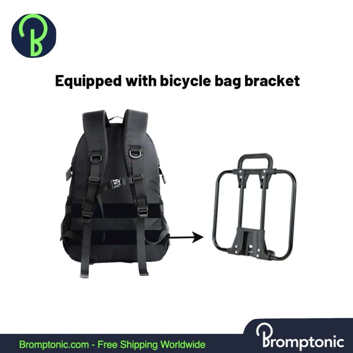 Brompton Waterproof Backpack – Commuter & Travel Bag
