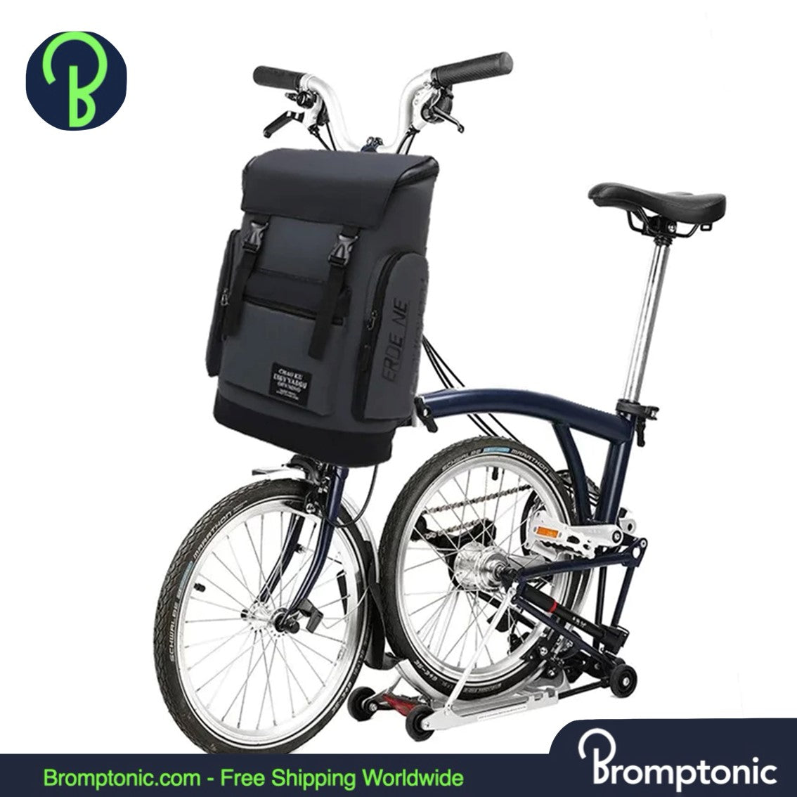 Brompton Waterproof Backpack – Large Travel & Laptop Bag