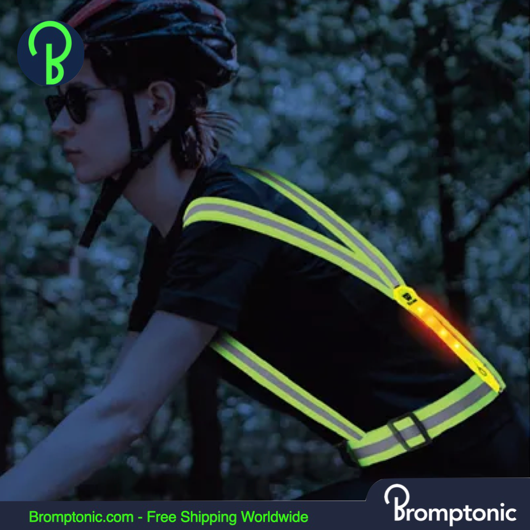 Gilet con cinturino riflettente Brompton Light