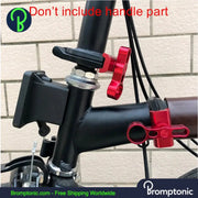 Brompton Magnetic Bicycle Hinge Clamp Plate Lever Set Bromptonic