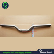 Brompton Ultra Light Titanium M Type Riser Handle Bar Bromptonic