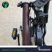 Leather Frame Protector Brompton Bromptonic