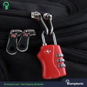TSA suitcase lock for Brompton Bromptonic