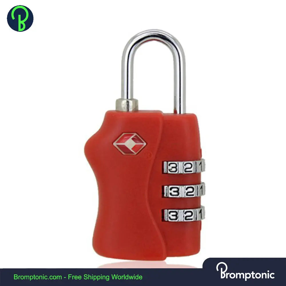 TSA suitcase lock for Brompton Bromptonic
