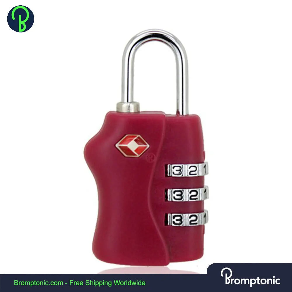 TSA suitcase lock for Brompton Bromptonic